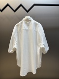 Ami Paris Classic Love Embroidered Casual Versatile Short Sleeve Shirt