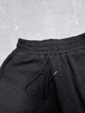 Louis Vuitton Spring/Summer Logo Jacquard Shorts Couple Versatile Drawstring Sports Shorts