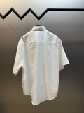 Ami Paris Classic Love Embroidered Casual Versatile Short Sleeve Shirt