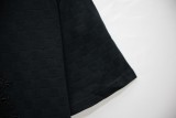 Louis Vuitton Couple Fashion Heavy Industry Embroidery Knitted Casual Short Sleeves