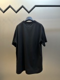 Fendi Fashion Embroidery Logo Casual Short Sleeve Unisex Versatile Round Neck T-shirt