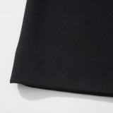 Fendi Fashion Embroidery FF Round Neck T-shirt Couple Casual Versatile Short Sleeve