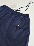 Moncler Unisex Classic Side Striped Nylon Casual Beach Shorts