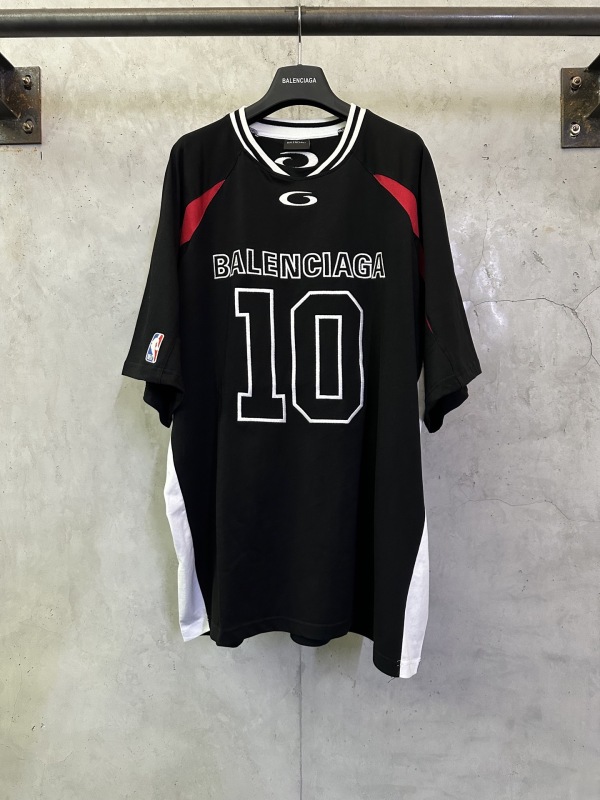Balenciaga x NBA Classic No. 10 Basketball Shirt Unisex V-neck Short Sleeve Shirt