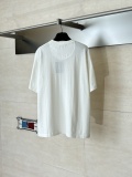 Louis Vuitton Couple Fashion Versatile Splicing Knitted Short Sleeve Set