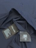Prada Classic Embroidered School Emblem Logo Round Neck T-shirt Couple Casual Oversize Short Sleeve