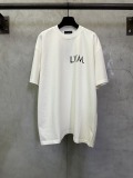Louis Vuitton 26SS Classic Logo Printed Short Sleeve Couple Loose Casual T-shirt