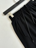Balenciaga Fashion Pink Gradient Logo Printed Sports Pants Couple Versatile Casual Wide Leg Pants