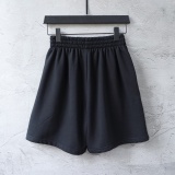 Balenciaga 26SS Classic Love Logo Embroidered Sports Shorts Couple Versatile Casual Beach Pants