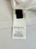 Louis Vuitton Couple Fashion Versatile Splicing Knitted Short Sleeve Set