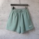Balenciaga 26SS Fashion Embroidery Versatile Sports Shorts Couple Versatile Casual Beach Pants