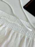 Louis Vuitton Couple Fashion Versatile Splicing Knitted Short Sleeve Set