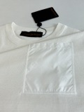 Louis Vuitton Couple Fashion Versatile Splicing Knitted Short Sleeve Set