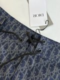 Dior Classic Full Letter Beach Casual Shorts