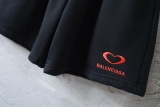 Balenciaga 26SS Classic Love Logo Embroidered Sports Shorts Couple Versatile Casual Beach Pants