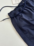 Moncler Unisex Classic Side Striped Nylon Casual Beach Shorts