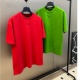 Prada Classic Simple Round Neck T-shirt Couple Casual Oversize Short Sleeve