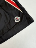 Moncler Unisex Classic Side Striped Nylon Casual Beach Shorts