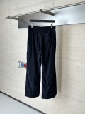 Dior Couple Fashion Versatile Embroidered Logo Letter Nylon Casual Pants