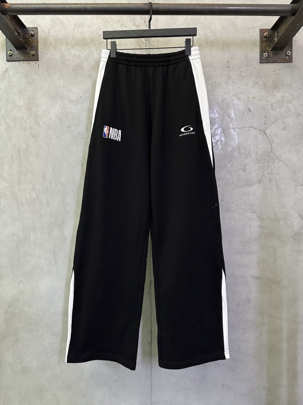 Balenciaga x NBA 26SS Classic Embroidered Logo Casual Versatile Sports