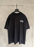 Dior Classic Heavy Embroidered Round Neck Short Sleeve Couple Loose Casual T-shirt