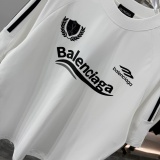 Balenciaga 26SS Classic Logo Printed Quick Drying Short Sleeve Couple Casual Loose T-shirt