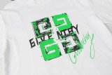 Givenchy Classic Logo Printed T-shirt Unisex Versatile Loose Short Sleeve