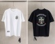 Chrome Hearts Fashion Embroidered Round Neck T-shirt Couple Casual Versatile Short Sleeve
