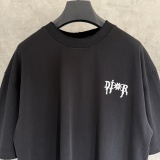 Dior Classic Heavy Embroidered Round Neck Short Sleeve Couple Loose Casual T-shirt