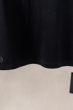 Chrome Hearts Fashion Foam Sanskrit Cross Print T-shirt Couple Casual Loose Short Sleeve