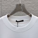Louis Vuitton Classic Embroidered Logo Round Neck T-shirt Unisex Versatile Loose Short Sleeve