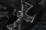 Chrome Hearts Retro Embroidered Cross T-shirt Unisex Versatile Loose Short Sleeve