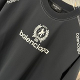 Balenciaga Classic Logo Printed Splicing Quick Drying T-shirt Unisex Versatile Loose Short Sleeve