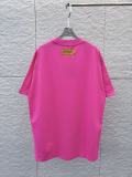 Louis Vuitton Classic Logo Printed Round Neck T-shirt Unisex Versatile Loose Short Sleeve