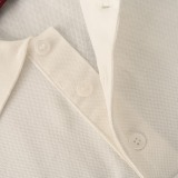 Gucci New Classic Embroidery GG Short Sleeve Polo Shirt