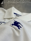 Burberry Classic Embroidered War Horse Casual Short Sleeve Polo Shirt