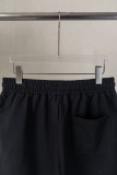 Chrome Hearts Fashion Leather Embroidered Cross Shorts Couple Casual Sports Shorts