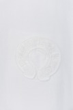Chrome Hearts Classic Patchwork Embroidered T-shirt Unisex Casual Loose Short Sleeve