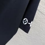 Louis Vuitton Classic Embroidered Logo T-shirt Unisex Versatile Loose Short Sleeve