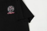 Chrome Hearts Fashion 3D Foam Printed T-shirt Unisex Versatile Loose Short Sleeve