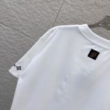 Louis Vuitton Classic Embroidered Logo T-shirt Unisex Versatile Loose Short Sleeve