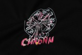 Chrome Hearts Fashion 3D Foam Printed T-shirt Unisex Versatile Loose Short Sleeve