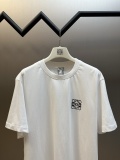 Loewe Classic Embroidered Logo Short Sleeve Unisex Loose Casual T-shirt