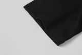 Burberry Fashion Foam Printed Round Neck T-shirt Couple Casual Versatile Short Sleeve