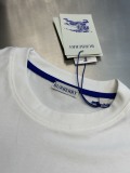 Burberry Classic Embroidered War Horse T-shirt Unisex Loose Casual Short Sleeve