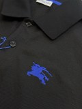 Burberry Classic Embroidered War Horse Casual Short Sleeve Polo Shirt