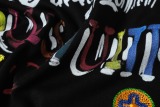 Louis Vuitton Fashion Embroidered T-shirt Unisex Versatile Loose Short Sleeve