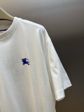 Burberry Classic Embroidered War Horse T-shirt Unisex Loose Casual Short Sleeve