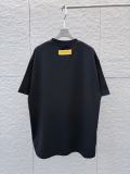 Louis Vuitton Classic Logo Printed Round Neck T-shirt Unisex Versatile Loose Short Sleeve