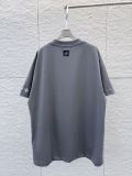 Louis Vuitton Classic Embroidered Logo T-shirt Unisex Versatile Loose Short Sleeve